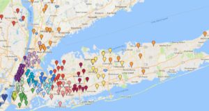 Map of MNYS Congregations & Partner Organizations